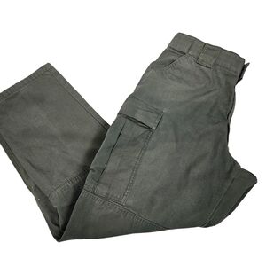 5.11 Tactical Olive Green Ripstop Cargo Tactical Pants‎ Size Large Men's F61